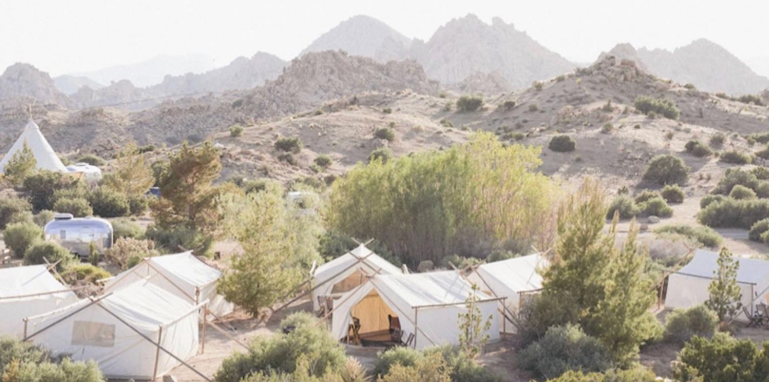 Diageo Under Canvas brand activation at ESCAPE
