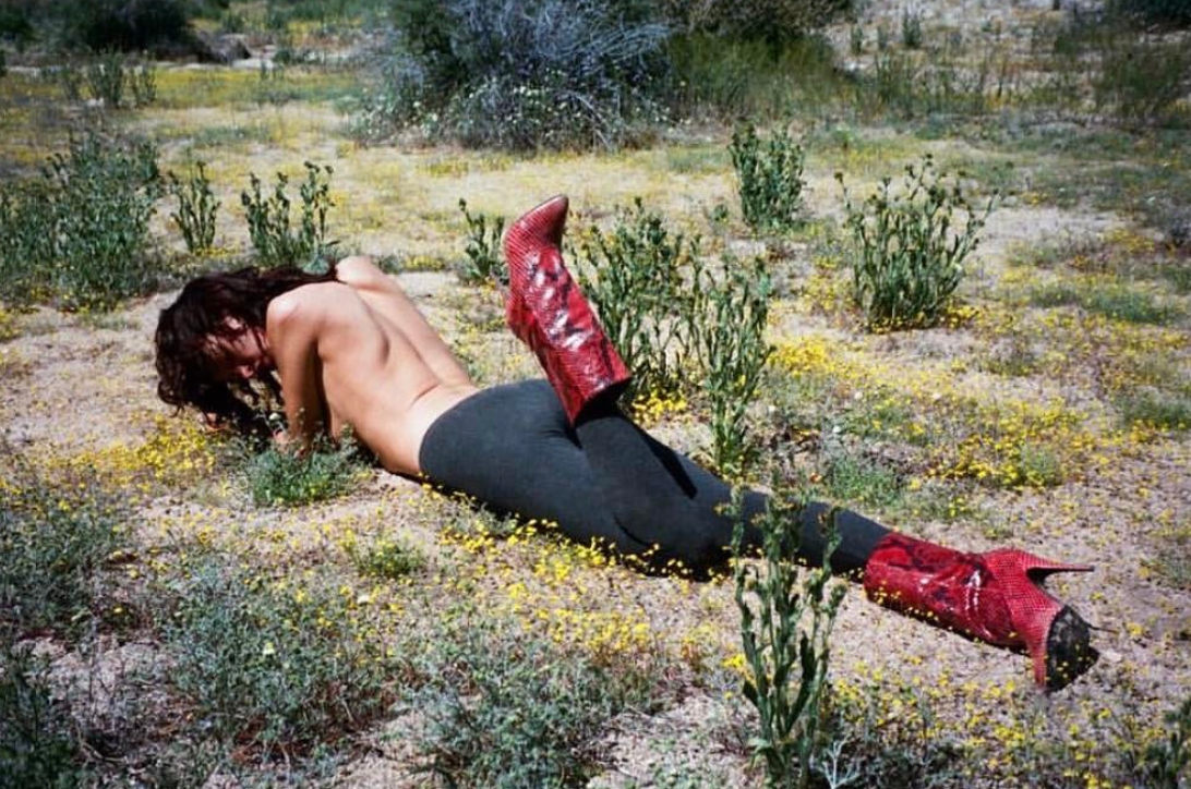 Paz de la Huerta in an editorial shoot at ESCAPE