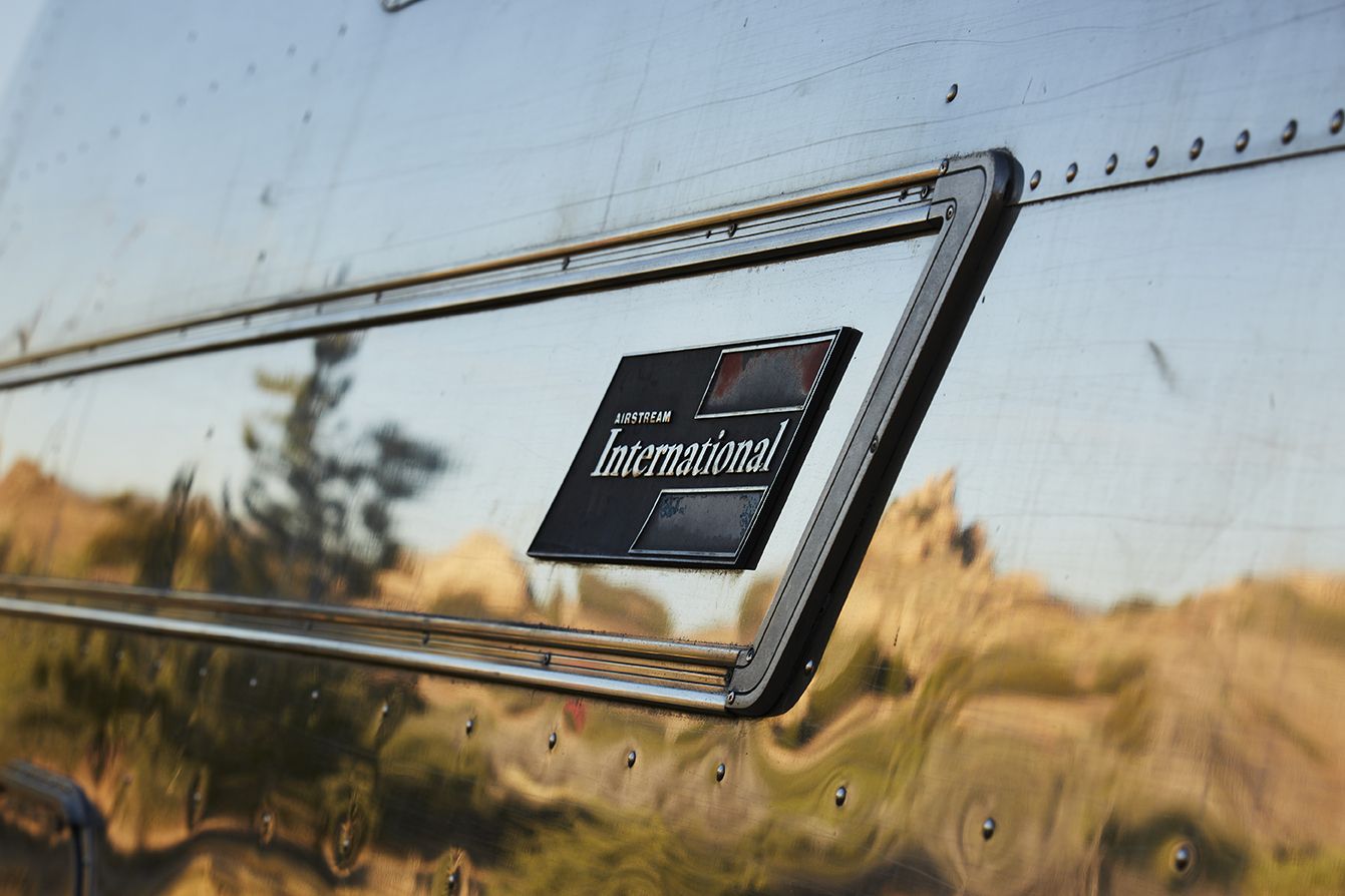 Large Airstream exterior at ESCAPE