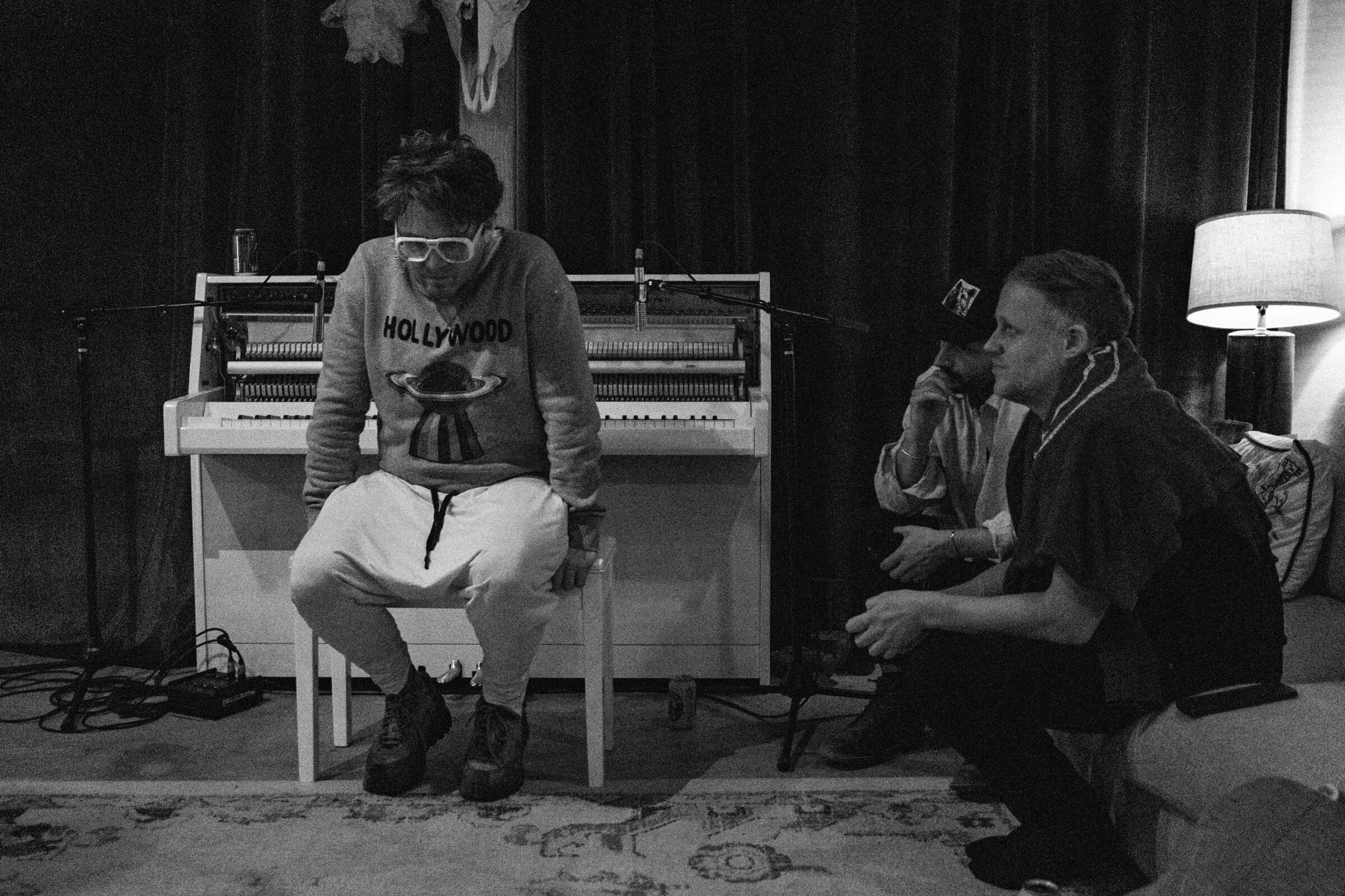 Roc and Jan Blomqvist at a camp at ESCAPE
