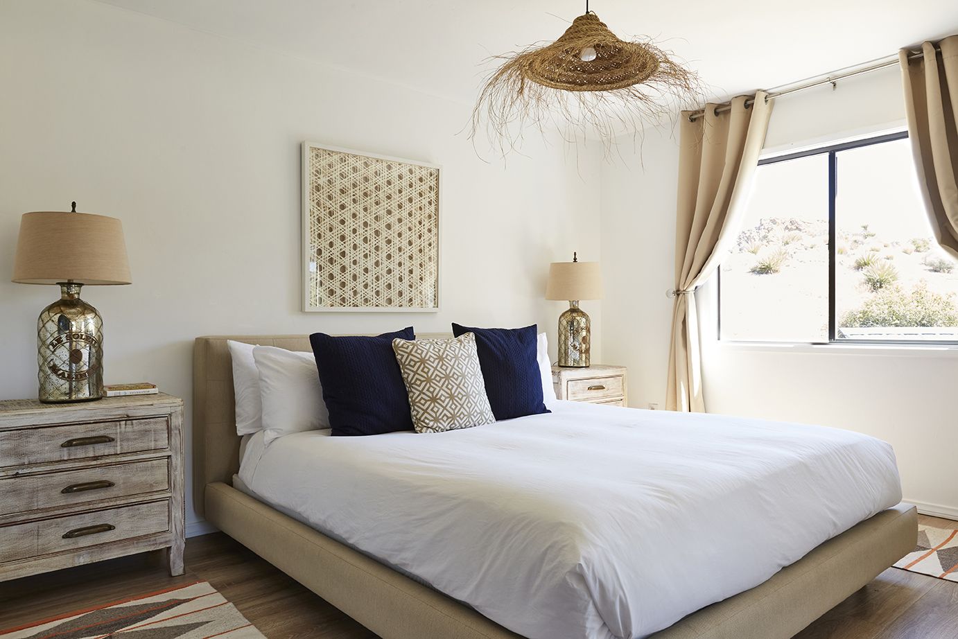First bedroom in the Cottage at ESCAPE