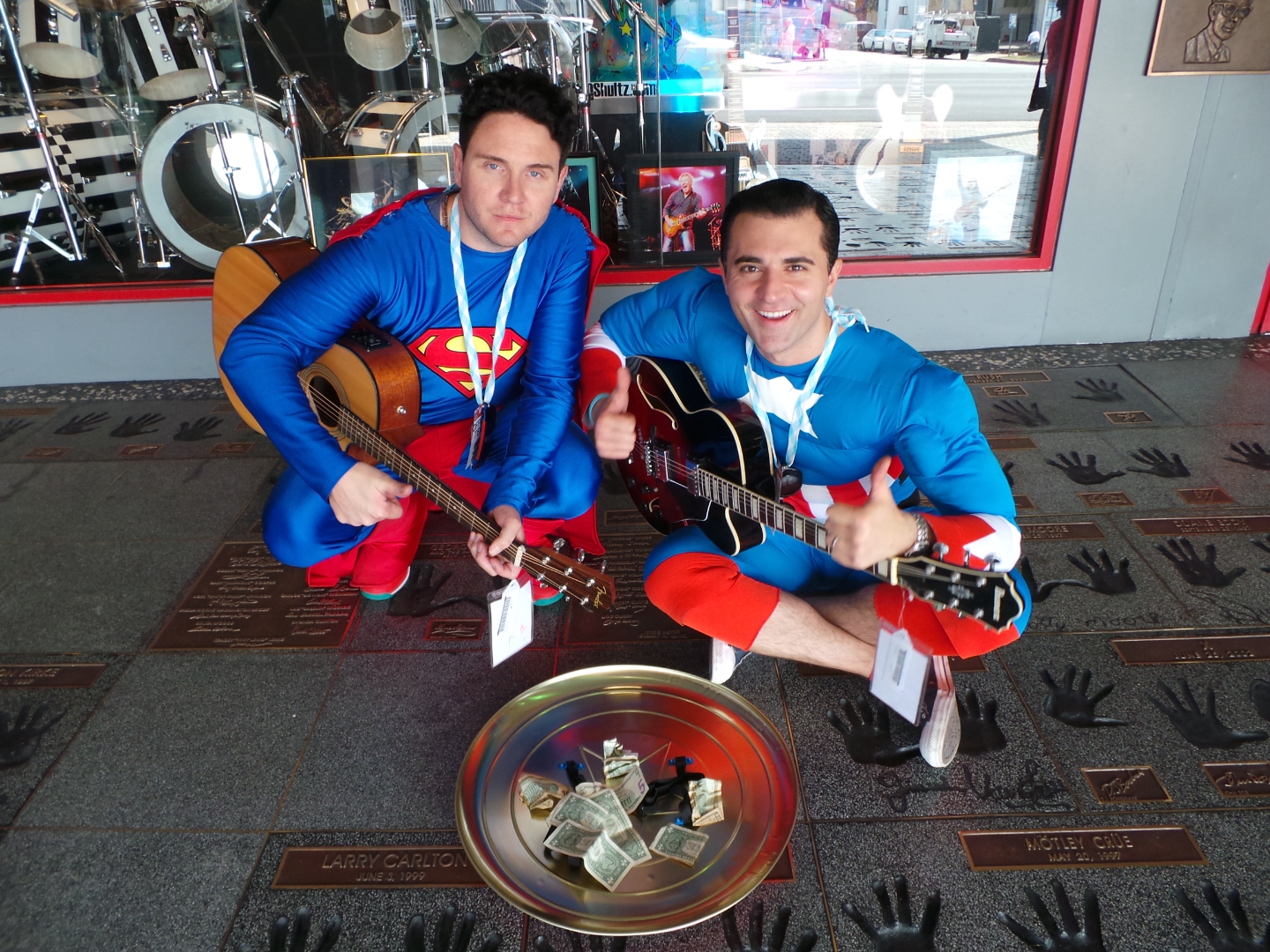 Escape for Good LA — busking