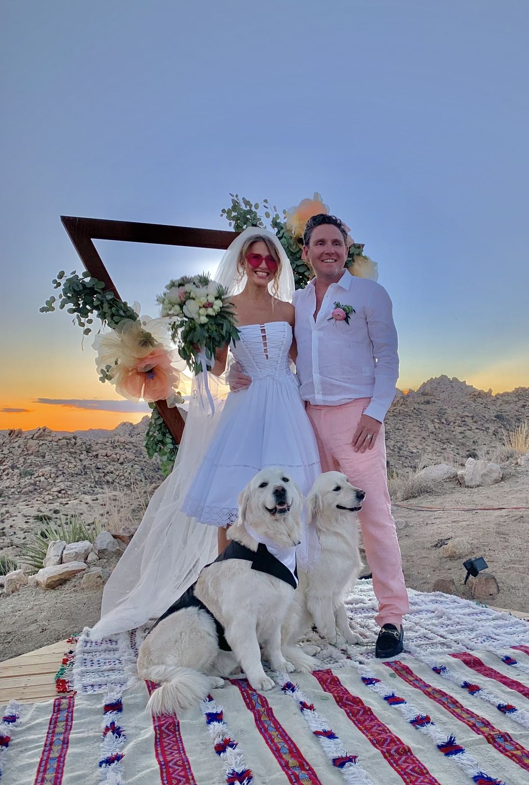 Roc and K's wedding at The Triangle, 2022